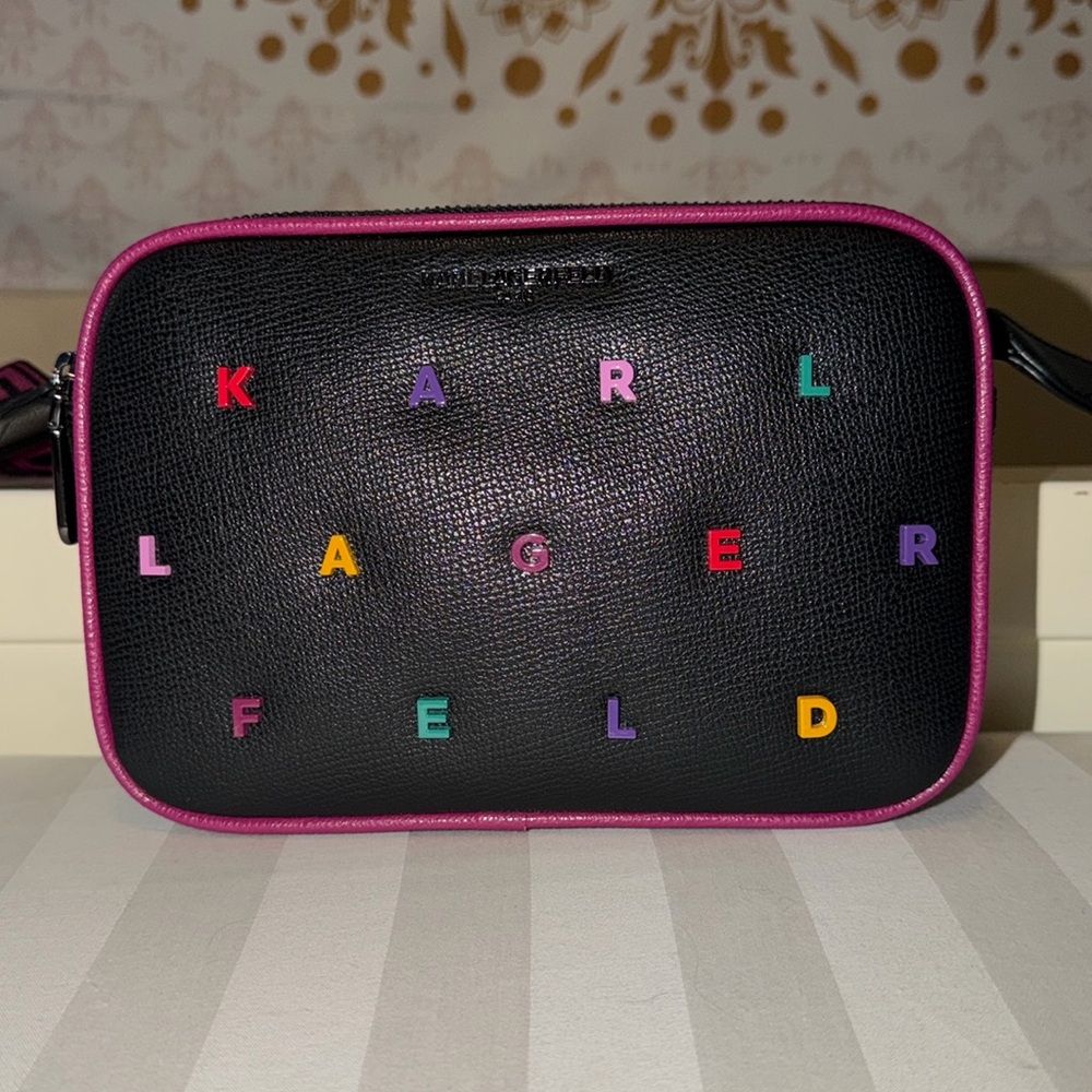 Karl Lagerfeld Paris Maybelle Camera Crossbody